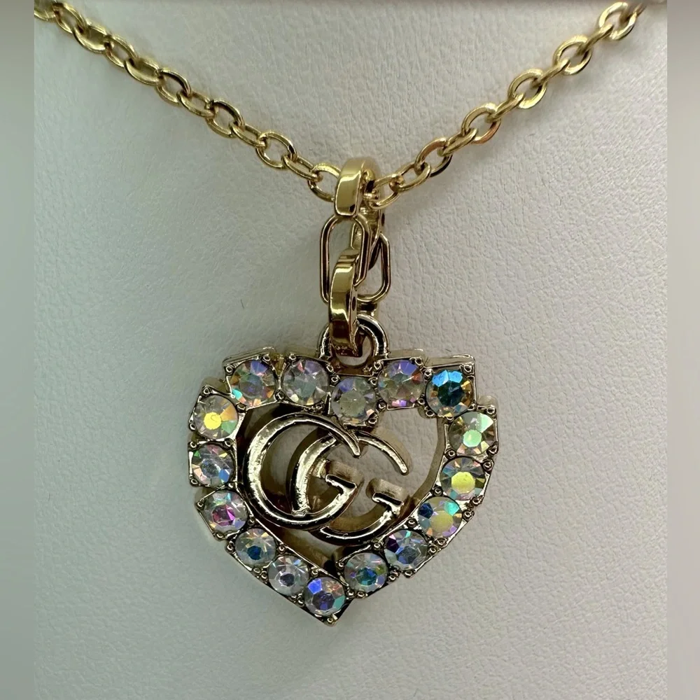 Iridescent Rhinestone Zipper Pull - Picture 8 of 9